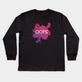 Oops Kids Long Sleeve T-Shirt